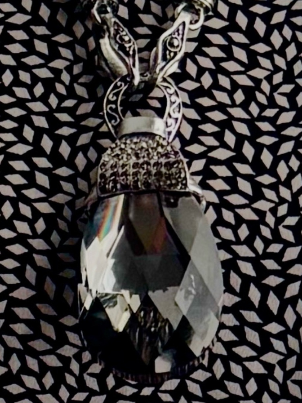 Womens unique vintage statement necklace